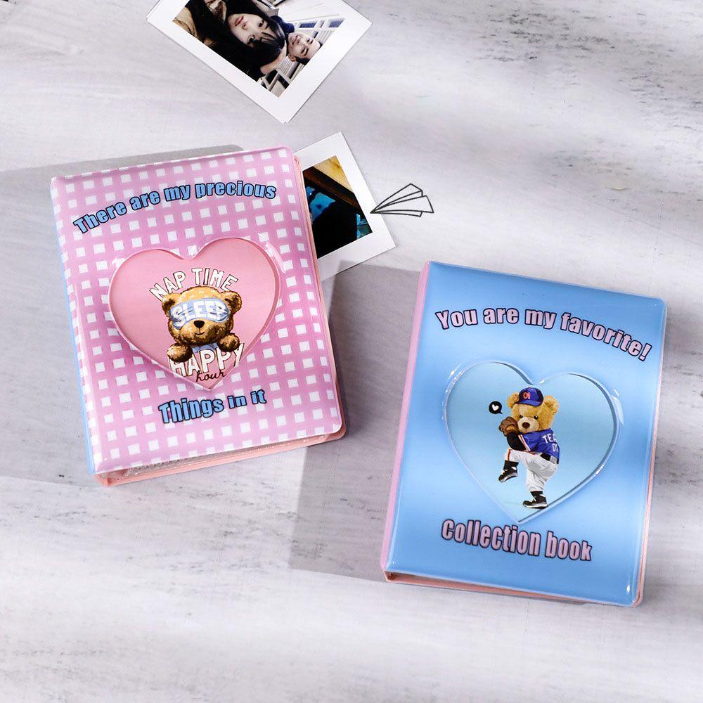 Album Ảnh 3inch Trái Tim Màu Cầu Vồng