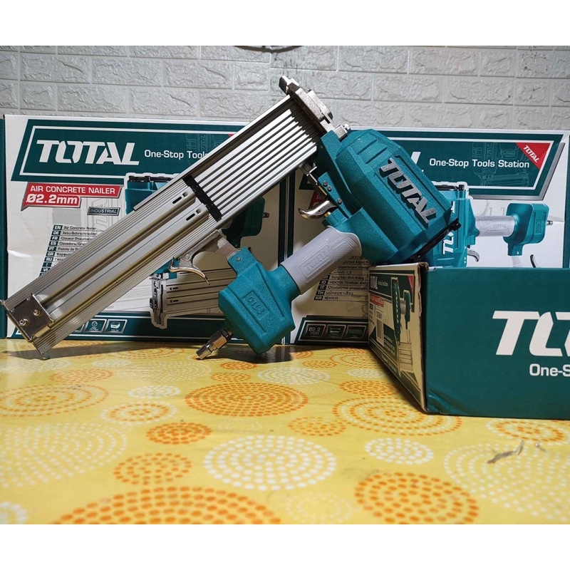 TOTAL Súng bắn đinh bê tông dùng hơi TAT8641