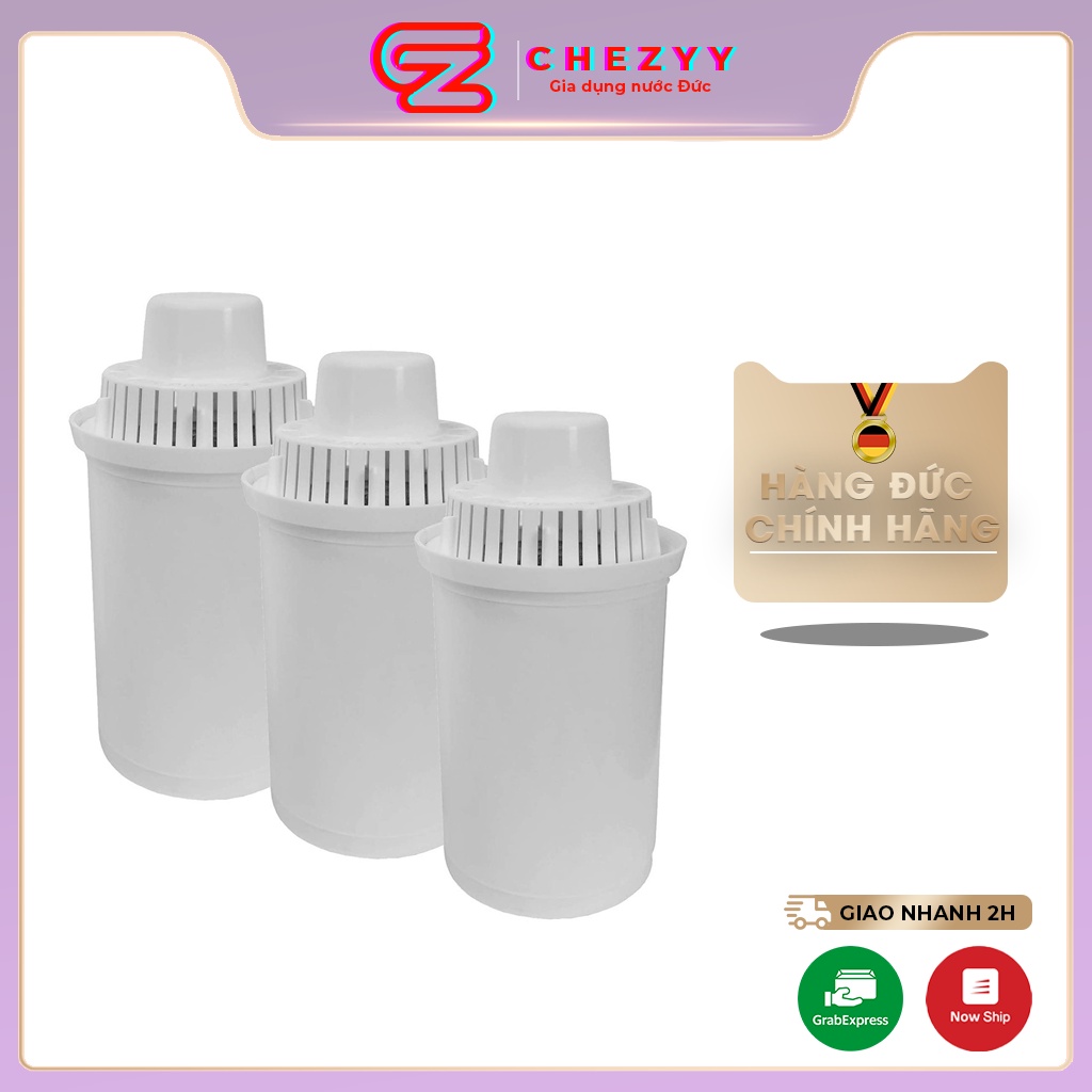 Lõi lọc bình thủy Caso HW660 / HW1000, set 3 lõi lọc sạch cặn bẩn [Hàng Đức chính hãng]