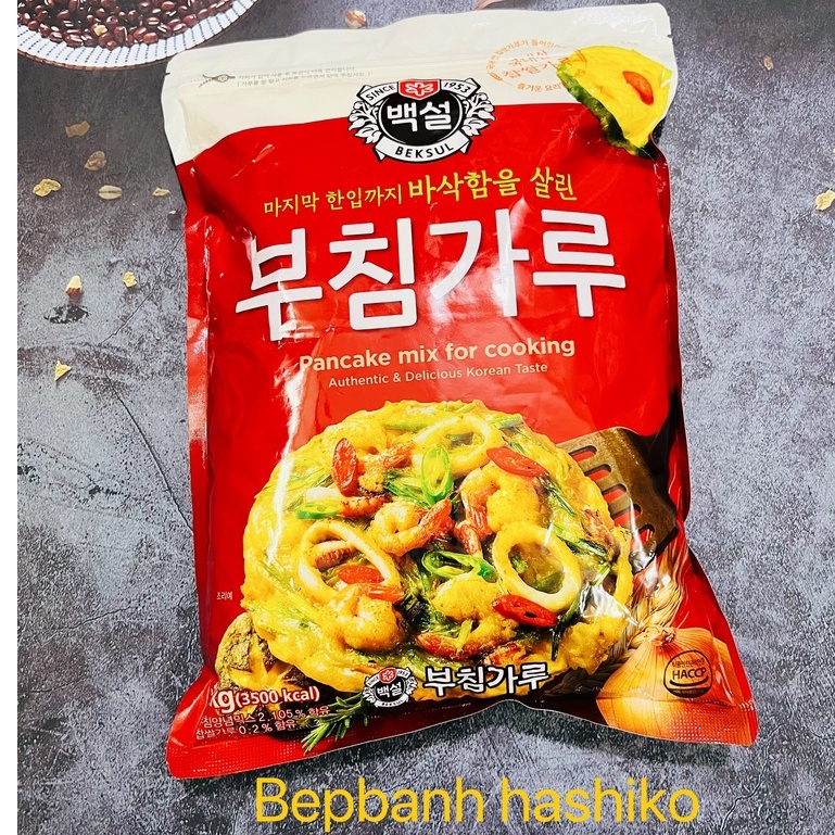 BỘT LÀM BÁNH XÈO HÀN QUỐC BEKSUL 1KG
