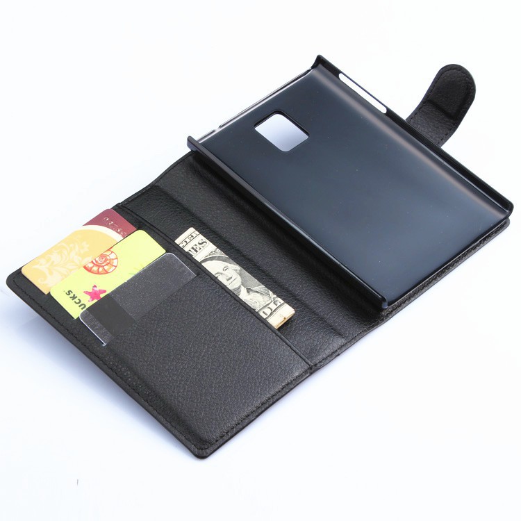 Bao Da Nắp Gập Có Ngăn Đựng Thẻ Cho Blackberry Passport / Q30 Đứng | BigBuy360 - bigbuy360.vn