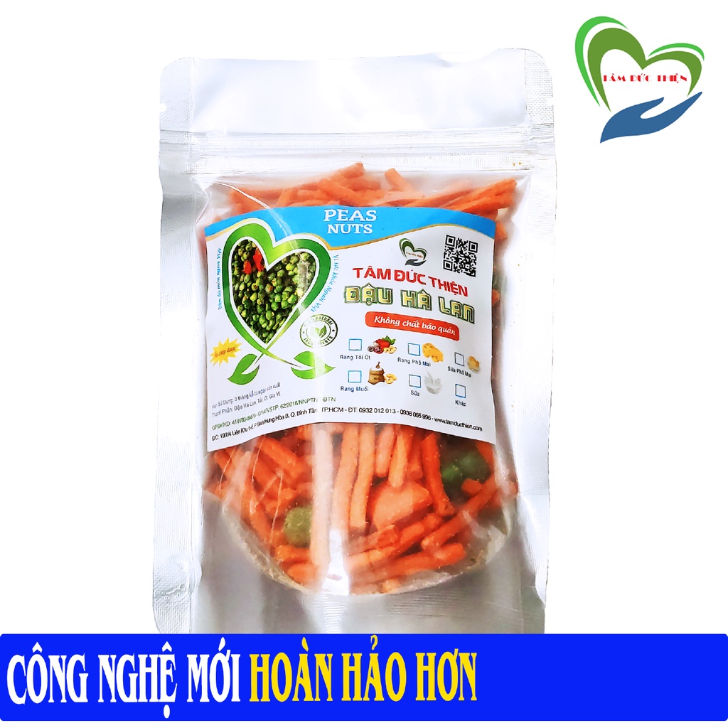 100GR bim que đậu hà lan Tâm Đức Thiện gói dùng thử