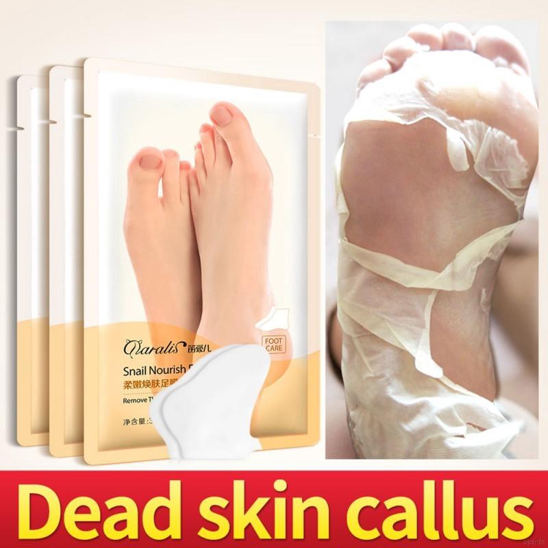 [Hàng mới về] 2 cái / rất nhiều Ốc sên dưỡng da chân Mặt nạ tẩy da chết chân Spa | BigBuy360 - bigbuy360.vn