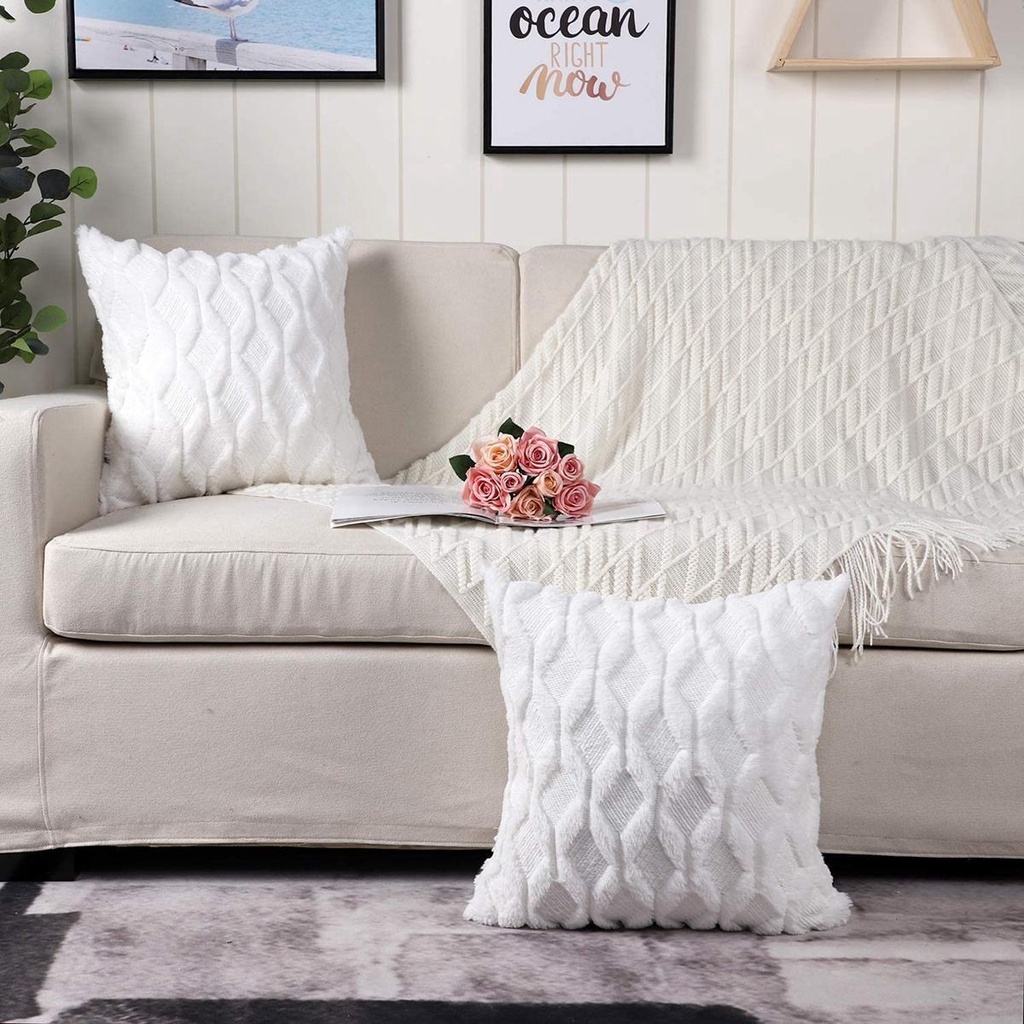 Vỏ Gối Nhung Trang Trí Nhà Cửa / Sofa / Phòng Khách