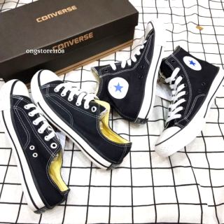 [FREESHIP] GIÀY C.O.N.V.E.R.S.E 1970s BLACK LOW/HIGH TOP  (FULLBOX)