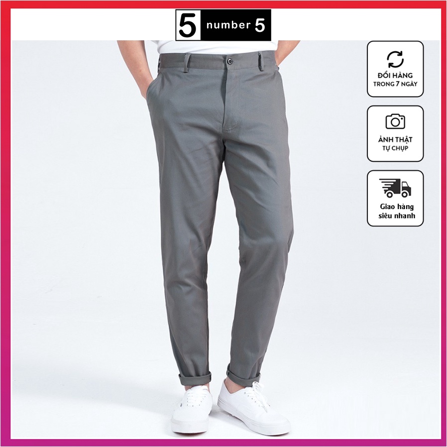 Quần Kaki Nam Dài Chất Đẹp Dáng Âu Co Dãn Phong Cách Công Sở [KCS]
