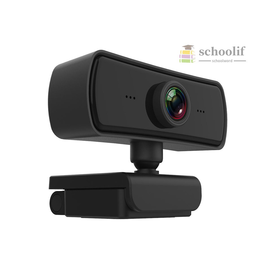 Webcam 1080P HD 2K H.264 chế độ tự lấy nét có thể xoay 360 độ chuyên dụng khi họp qua video