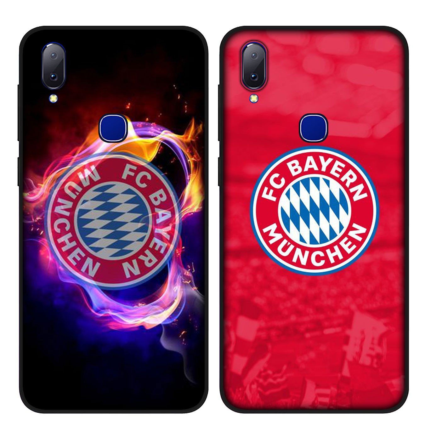 Ốp điện thoại silicon mềm họa tiết FC Bayern Munich cho Huawei P30 Pro Lite Y6 Y7 Y9 Prime 2019 2018