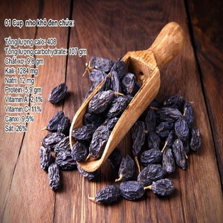 Nho khô đen Mỹ