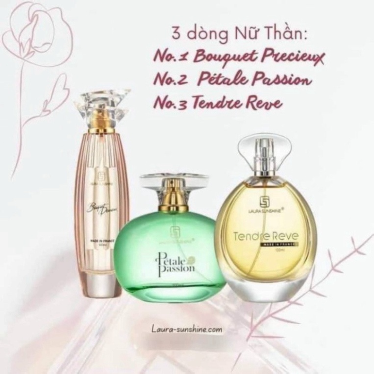 Nước hoa nữ Laura Paris No.01 Bouquet Precieux 20ml