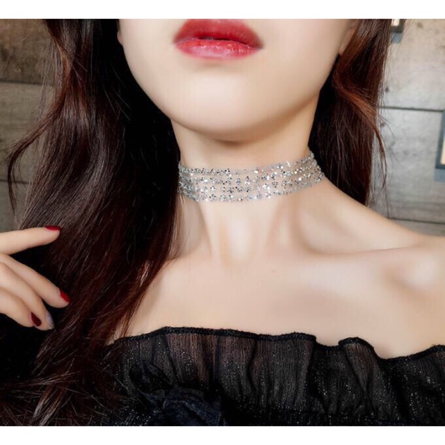 Choker Nhũ Lấp Lánh Siêu Xinh