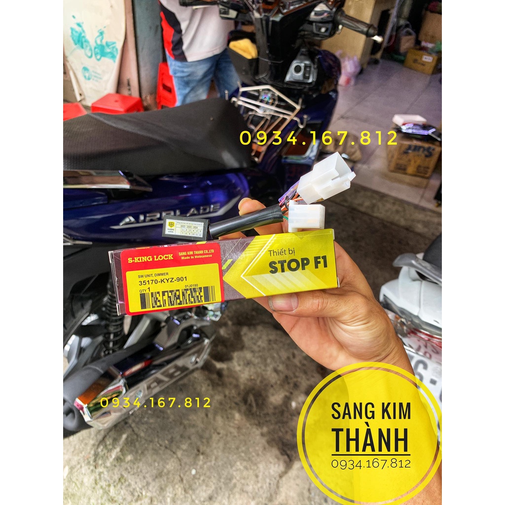 Mạch Nháy Đèn Hậu Stop F1 Xe AirBlade  AB  125 / AB 150 / AB 160 | S-King Lock BH 12 THÁNG