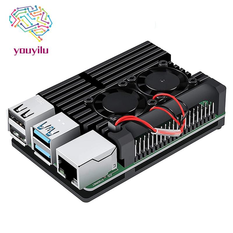 Vỏ Kim Loại Bảo Vệ Cho Raspberry Pi 4b