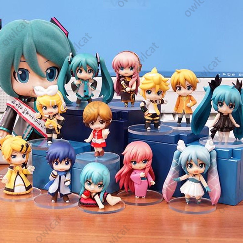 Nendoroid Mô Hình Nhân Vật Hatsune Miku Kaito V3 Megurine Luka Kagamine Rin Kagamine Shinkai