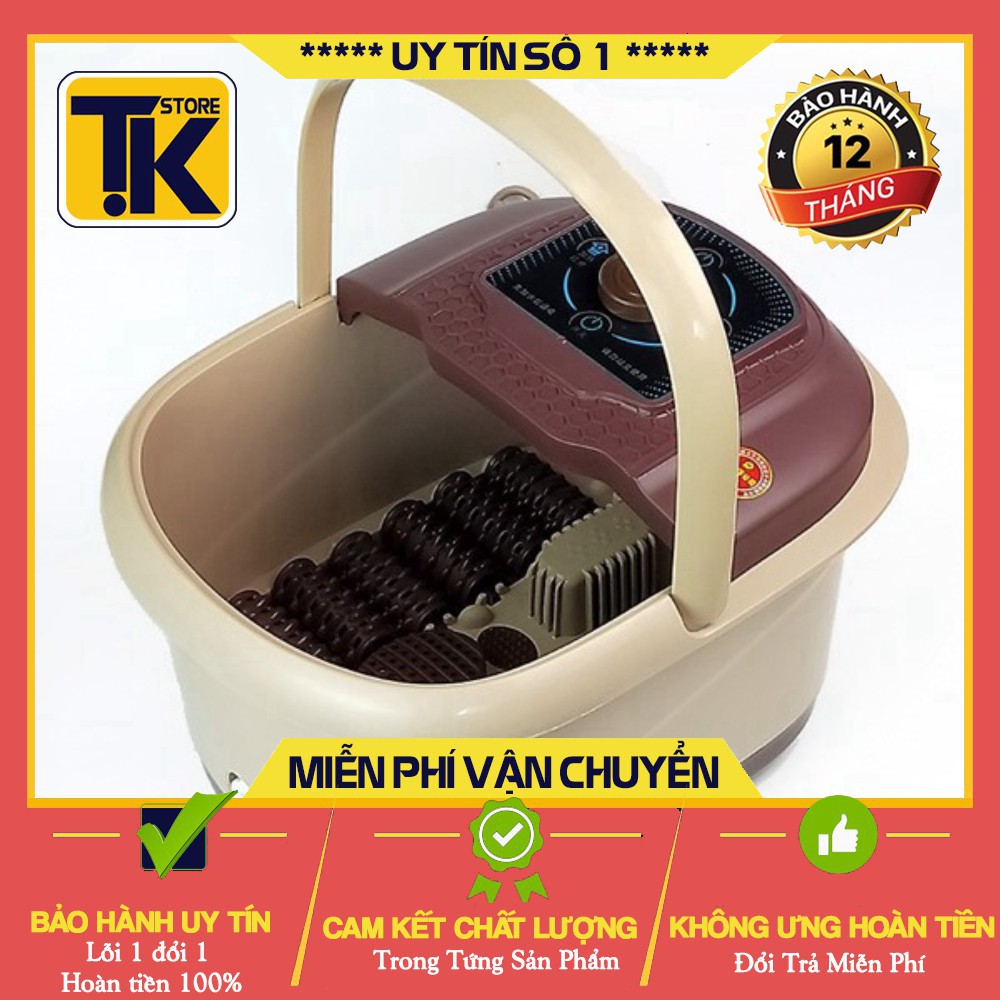[Hàng Nội Địa] Chậu Ngâm Chân Massage OEM cắm điện cao cấp, chậu ngâm chân mát xa đa năng - Bảo hành 12 tháng