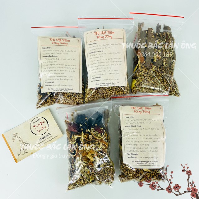 10 Set Gia Vị Mì Vịt Tiềm Hồng Kông