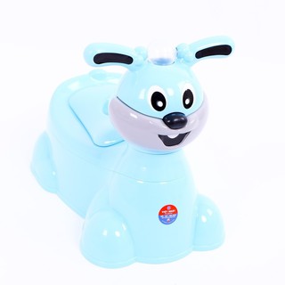 Bô Vệ Sinh Cho Bé Hình Thỏ Có Nhạc Nhựa Việt Nhật Cao Cấp -  dụng cụ vệ sinh cho bé tiện lợi