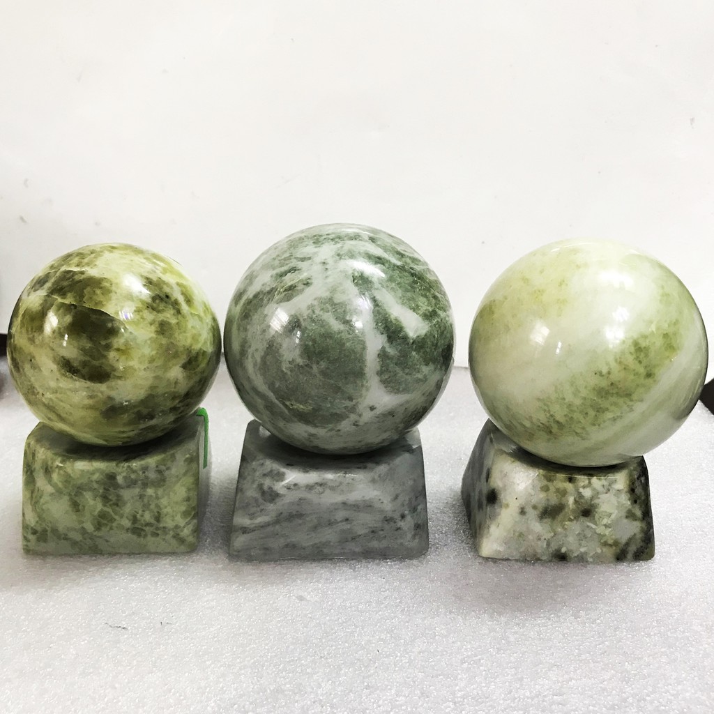 Cầu bi phong thủy 7-8 cm nhiều màu cho mệnh Kim Mộc Thủy Hỏa Thổ (đá thật) của VN | BigBuy360 - bigbuy360.vn