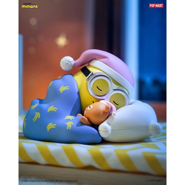 Mô hình Minions Bob + Tim Better Together Series Pop Mart Sự trỗi dậy của Gru