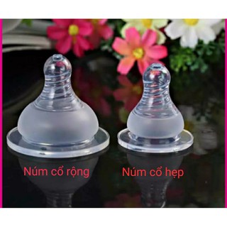 1 Núm ti Silicone mềm Kichilachi - phụ kiện cho bình sữa PP , Kichi / GB Baby