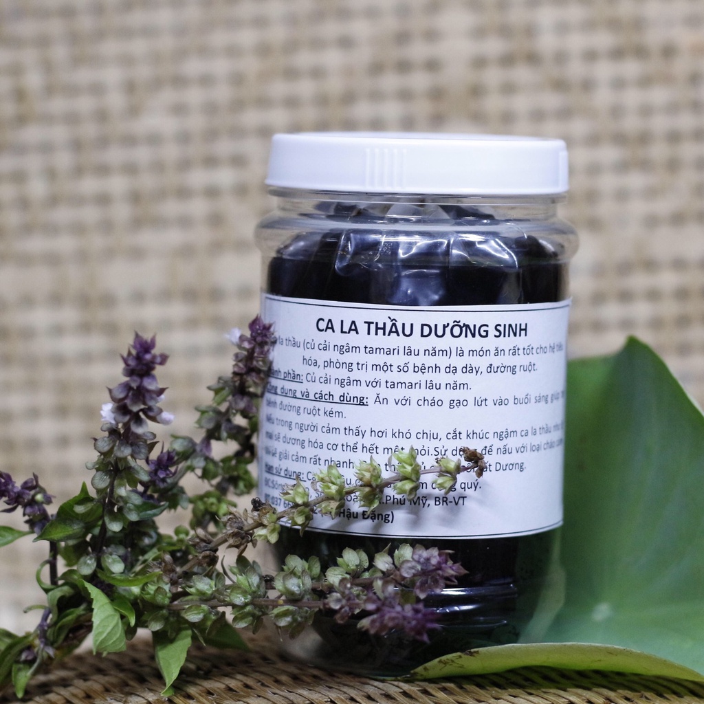 Ca la Thầu - Củ cải Trắng ngâm tương Tamari