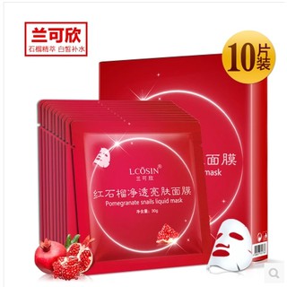 Lcosin - Mặt nạ giấy lựu đỏ