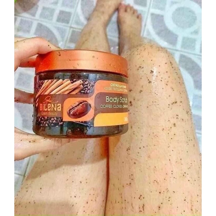 Tẩy Da Chết Toàn Thân Quế Hồi Cafe Exclusive Cosmetic