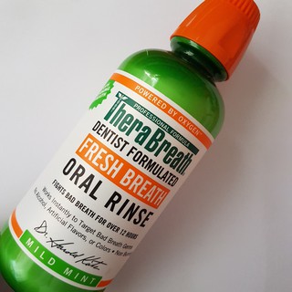 Nước súc miệng diệt khuẩn trị hôi miệng Therabreath 437ml