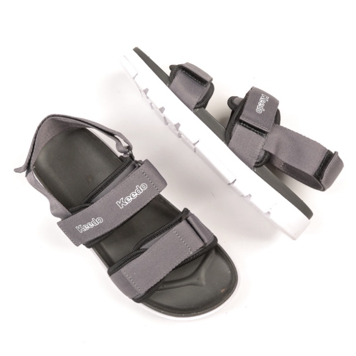 Giày sandal nam KEEDO KDA01 quai chéo đi chơi, đi học, du lịch