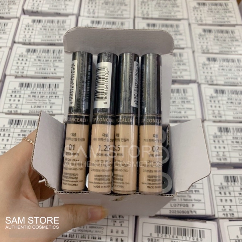CHE KHUYẾT ĐIỂM THE SAEM COVER PERFECTION TIP CONCEALER