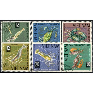 Tem sưu tập Việt Nam MS 170 Thủy Hải Sản ( 6 tem)