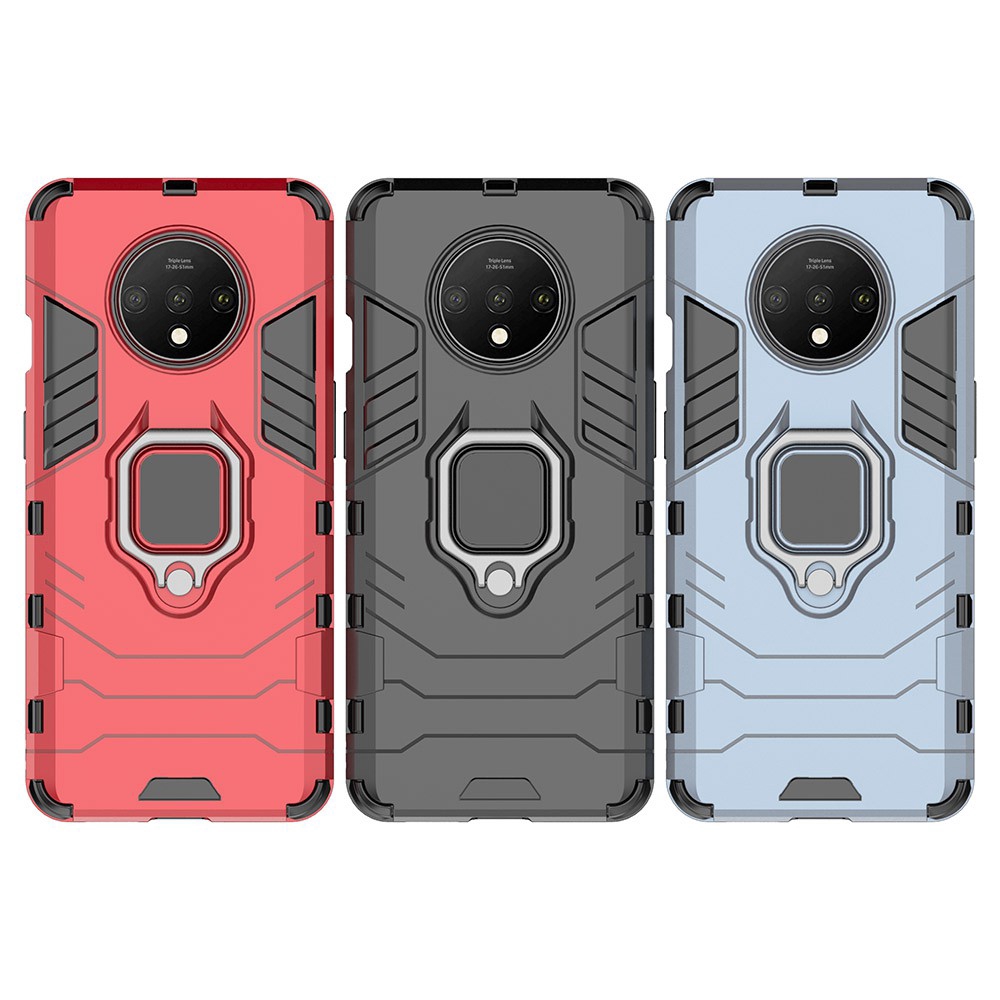 Ốp điện thoại kiểu áo giáp có nhẫn đỡ từ tính cho OnePlus 8 7 7T Pro 6T 8Pro 7TPro 7Pro