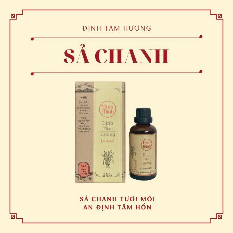 Tinh dầu sả chanh Viên Minh 50ml