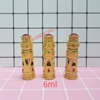 Chai chiết mini 6ml - vỏ chai dubai siêu đẹp