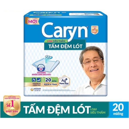 TẤM ĐỆM LÓT SIÊU THẤM CARYN L20