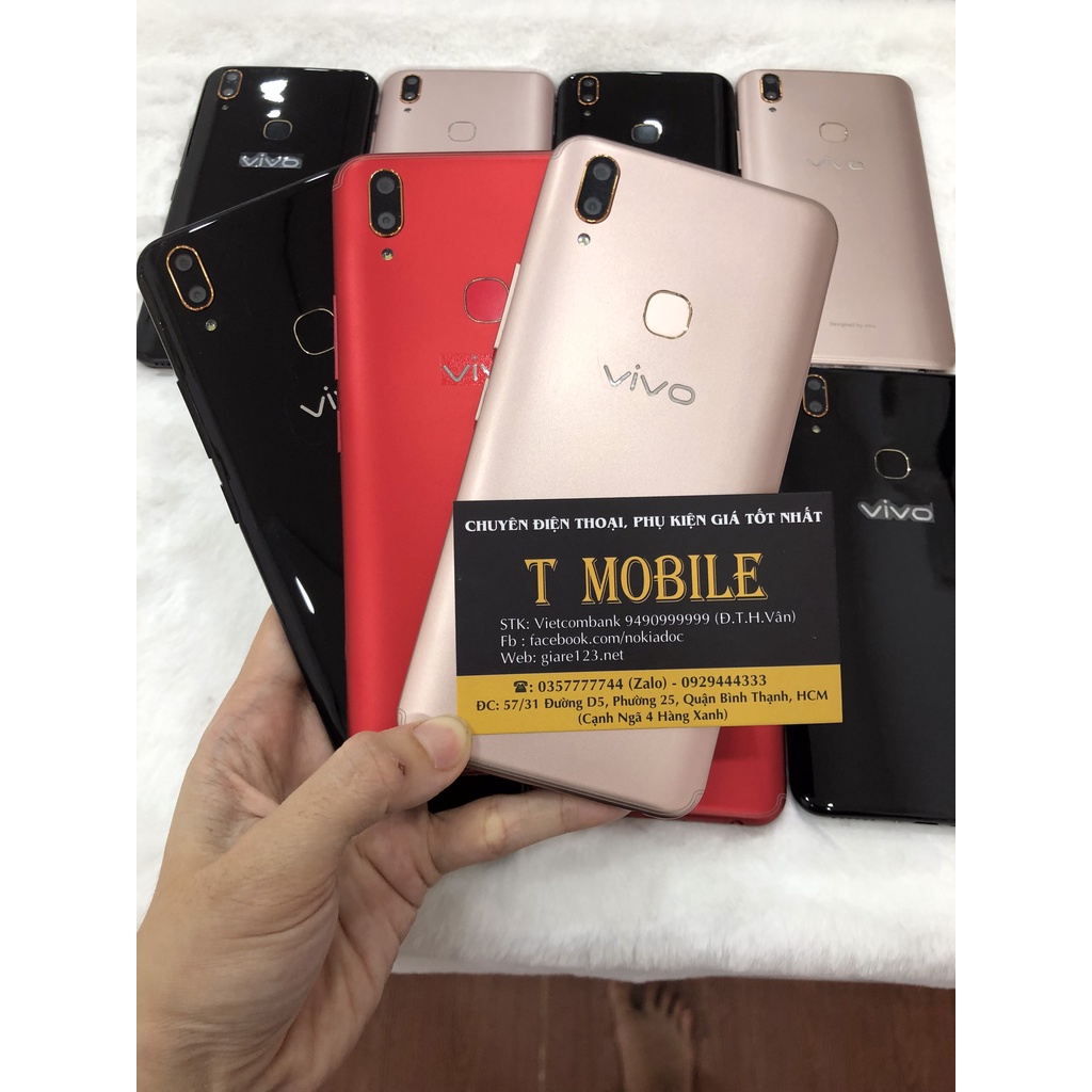 Điện thoại Vivo Y85(4/64)mở khoá vân tay, khuôn mặt, Màn 6.2" tai thỏ, tặng cường lực, ốp lưng