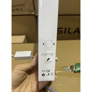 Đèn Led âm trần siêu mỏng 12w Silamp
