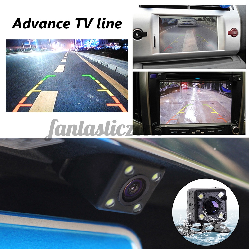 Camera chiếu hậu xe hơi 4 bóng LED 170 độ
 | BigBuy360 - bigbuy360.vn