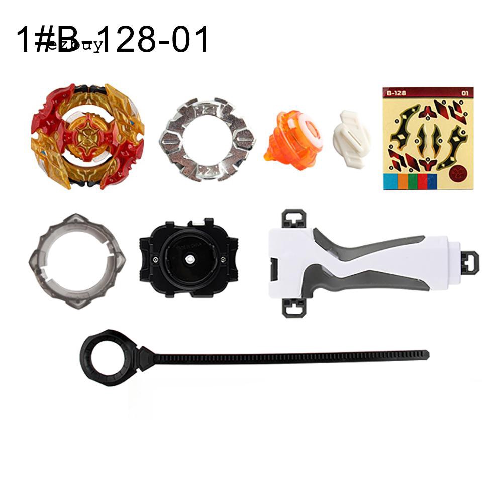 【EY】Battle Bey Tops Beyblade Burst B-128 Cho-Z with Launcher Grip Starter Kids Toy