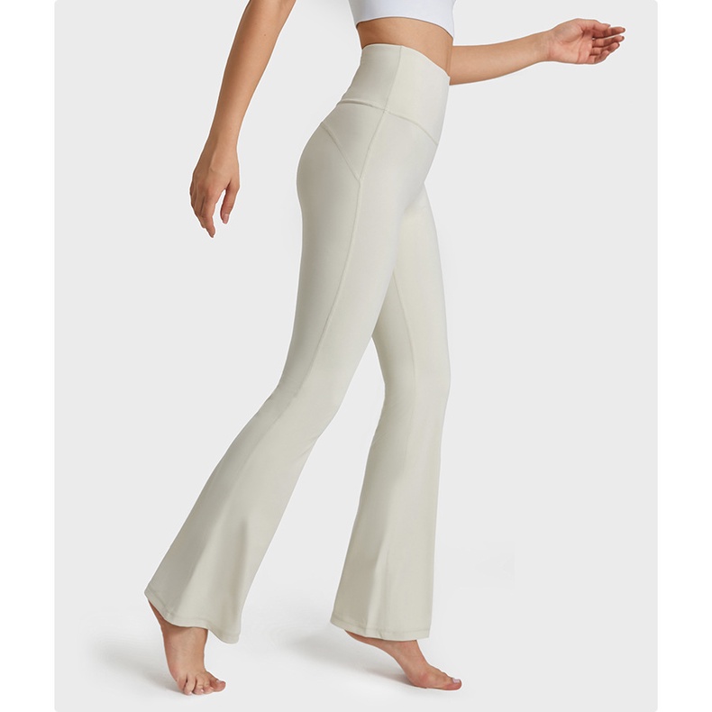 Quần tập thể thao Lululemon Super-High Groove Flared Pant - Quần tập Yoga ống loe Lulu không logo