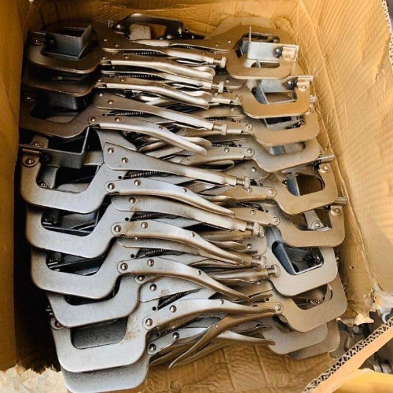 Kìm Kẹp Chữ C Hàng Loại 1 Kẹp Cố Định Góc Vuông Nhanh Chóng Tiện Lợi