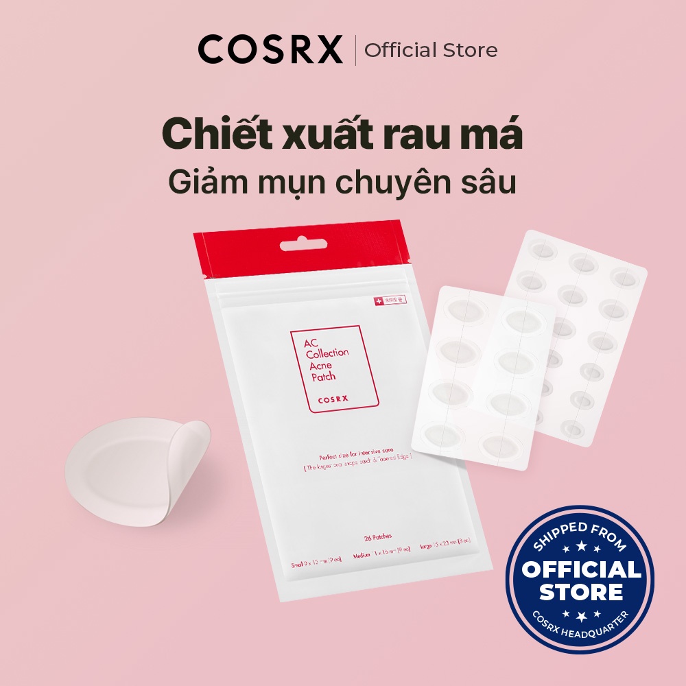 24 Miếng dán mụn COSRX Acne Pimple Master Patch/ 26 miếng AC Collection Acne Patch/ 18 miếng Clear Fit Master Patch