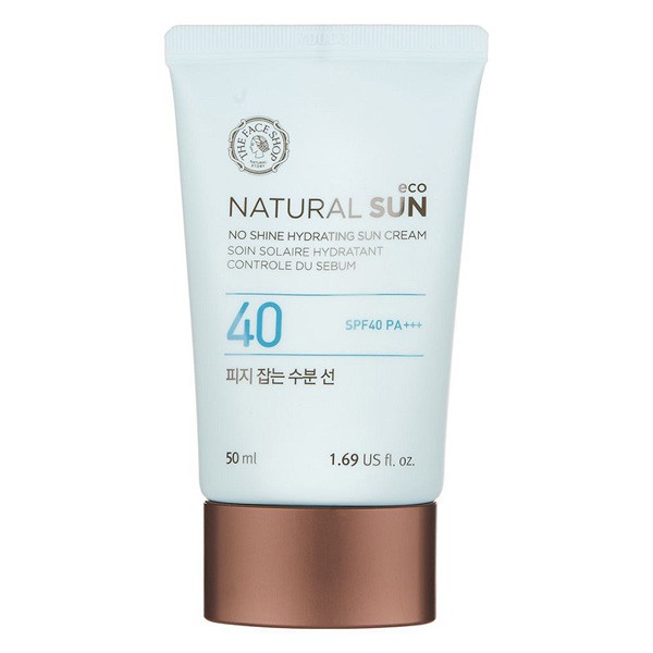 Kem chống nắng Natural Sun Eco No Shine Hydrating Sun Cream SPF50+ PA+++ 50ml