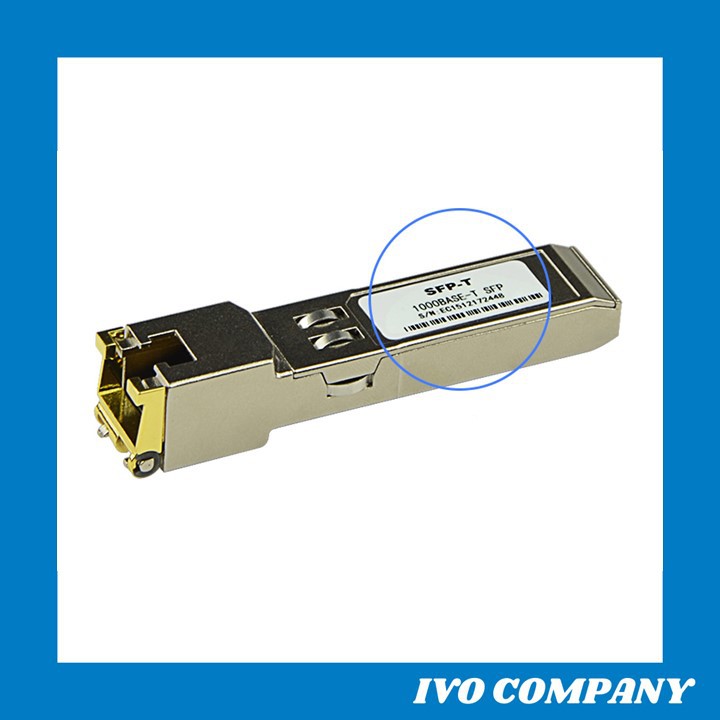 Module SFP Cổng RJ45 1.25Gbps