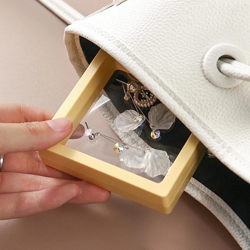 Hộp nhựa PE đựng trưng bày nhẫn, khuyên tai