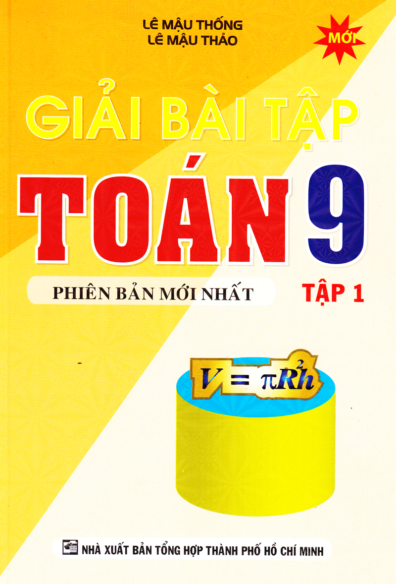 Sách Giải Bài Tập Toán 9 - Tập 1