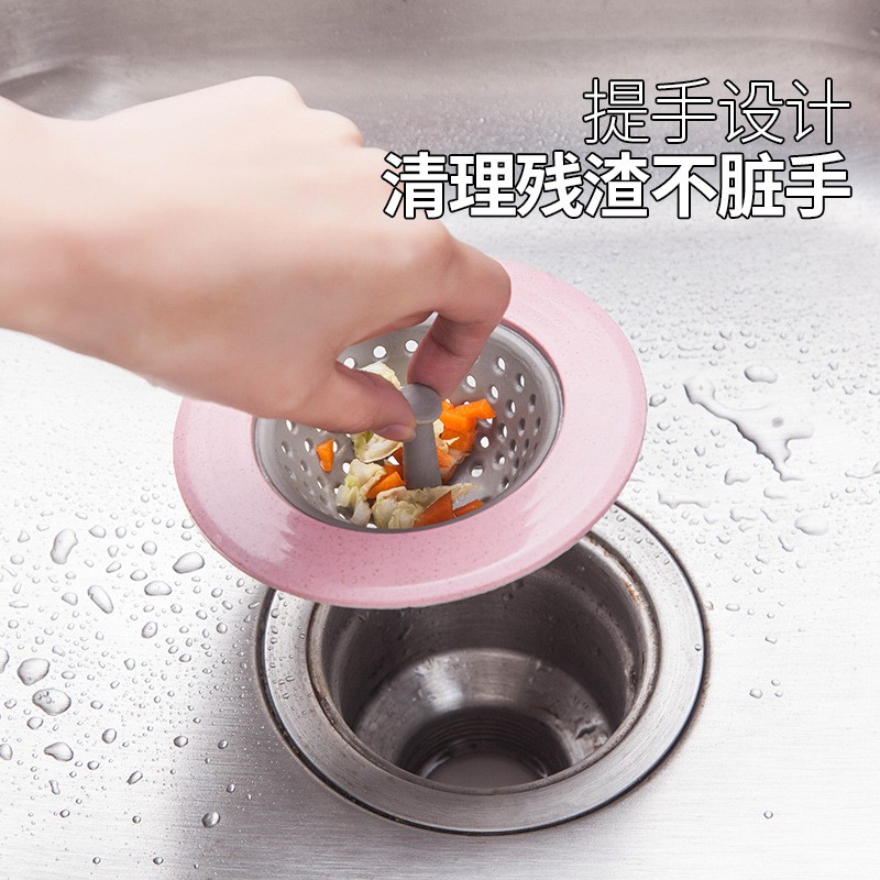 Nắp lọc chặn rác bồn rửa chén KN STORE chất liệu silicone dẻo bền, đẹp