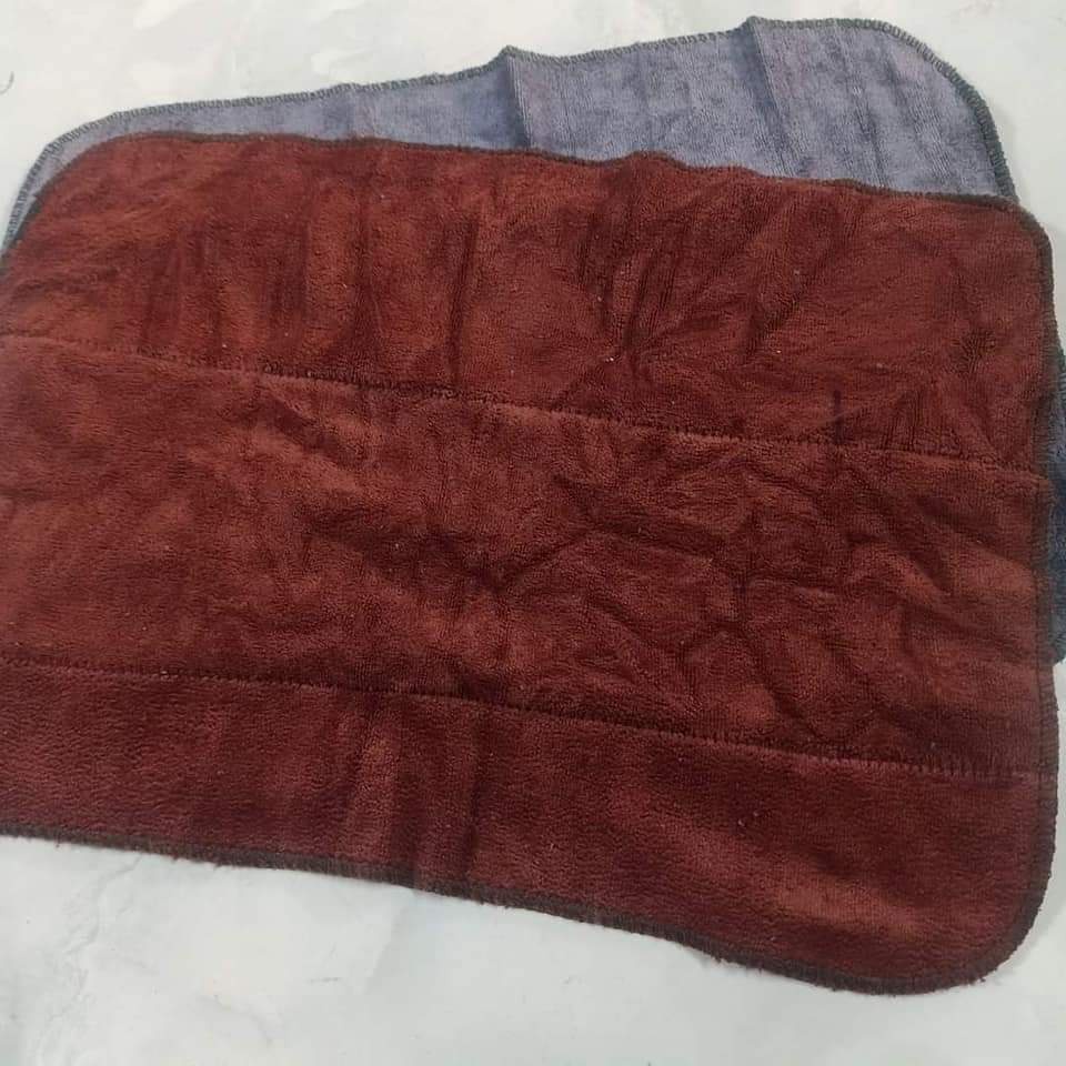 1kg khăn lau đa năng ghép miếng siêu thấm hút, không ra bông không phai màu, độ bền cao