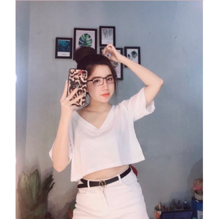 ÁO CROPTOP CỔ TIM  | steven.factory