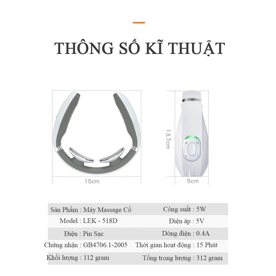Máy massage cổ Huawei Hilink Jeeback G6 massage 3 cấp nhiệt, 4 khu vực, siêu nhỏ gọn, kết nối App, 10 cường độ mạnh mẽ